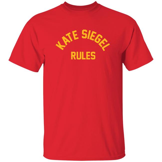 Kate Siegel Rules Shirt Ka Tet19 Merch The Kingcast Kate Siegel Rules Shirt Hoodie Sweatshirt