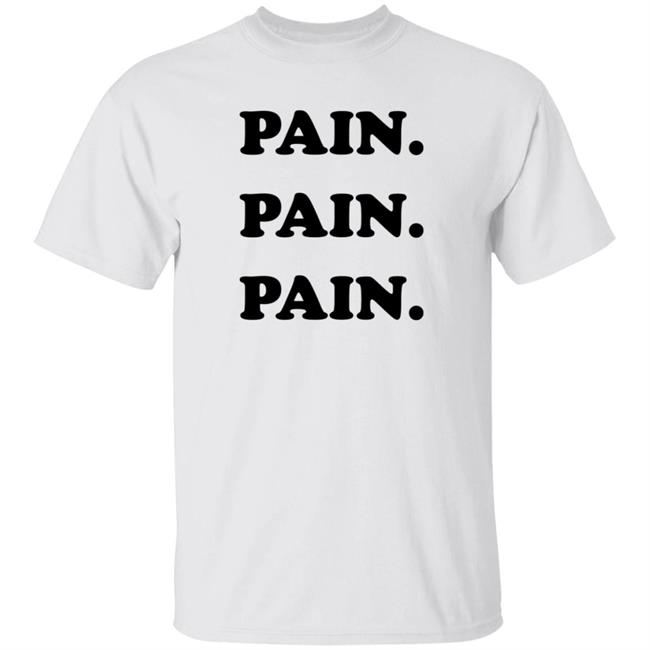 Number (N)Ine Pain Shirt Pain Pain Pain Shirt Hoodie Sweatshirt Silver League Store