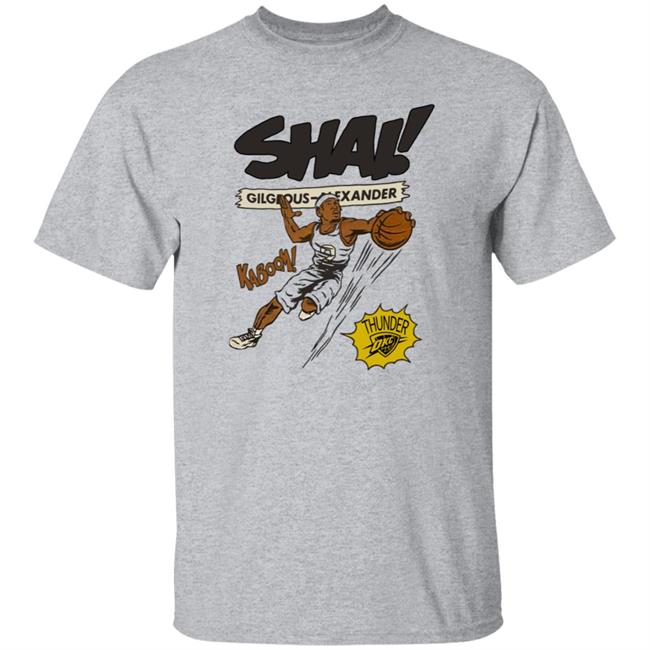 Shai Gilgeous Alexander Kaboom Shirt Thunderchats Shai Gilgeous Alexander Kaboom Shirt Hoodie Sweatshirt