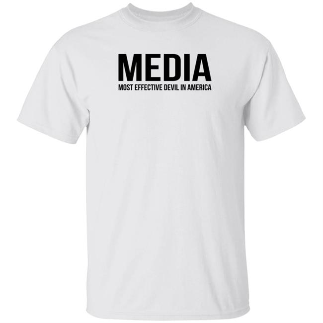 Media Most Effective Devil In America Shirt Maj Toure Media Most Effective Devil In America Shirt