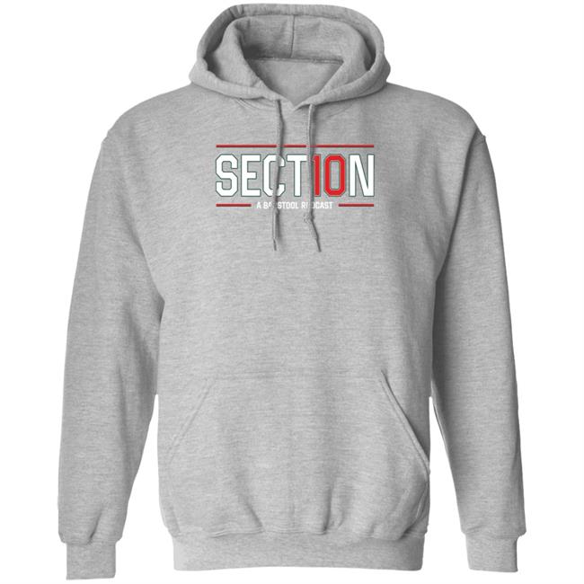 Section 10 Hoodie Jared Carrabis Section 10 Podcast Hoodie