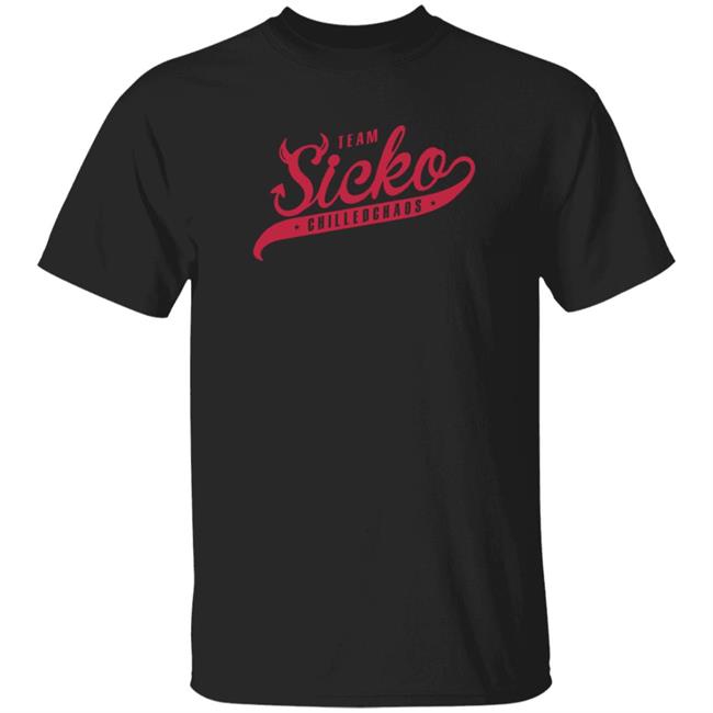 Sicko Script Shirt Chilledchaos Merch Team Sicko Chilledchaos Shirt