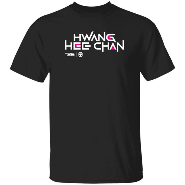 Hwang Hee Chan 26 Shirt Wolves Merch
