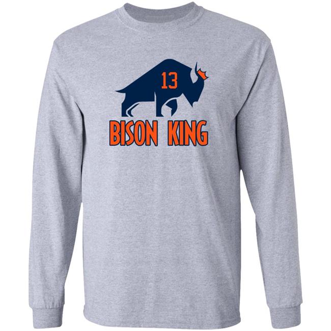 Bison King Shirt Hoodie Sweashirt Bison King Shirt Hoodie Sweashirt