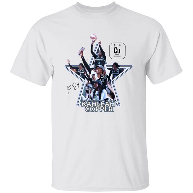 Kahleah Copper Finals Mvp Shirt Kahleah Copper 2 Merch