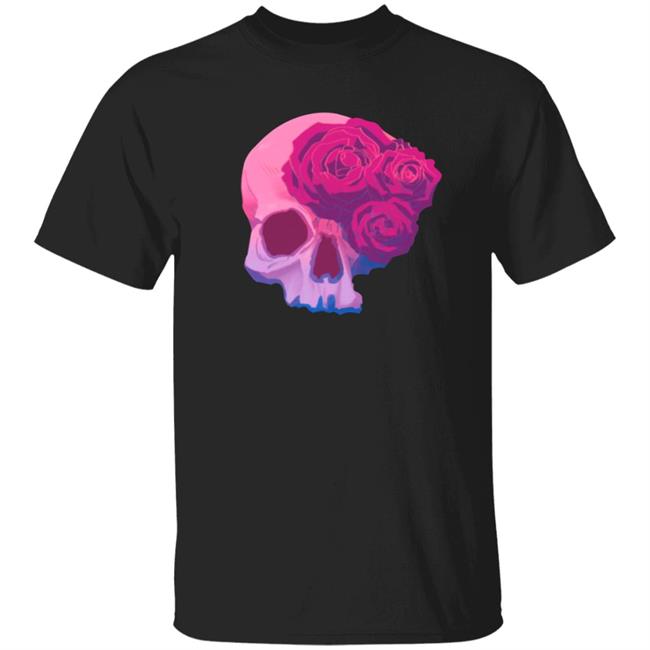 Pink Goth Skull Shirt Taliesin Jaffe Pink Goth Skull Shirt Cutecreepycyberpunk Merch
