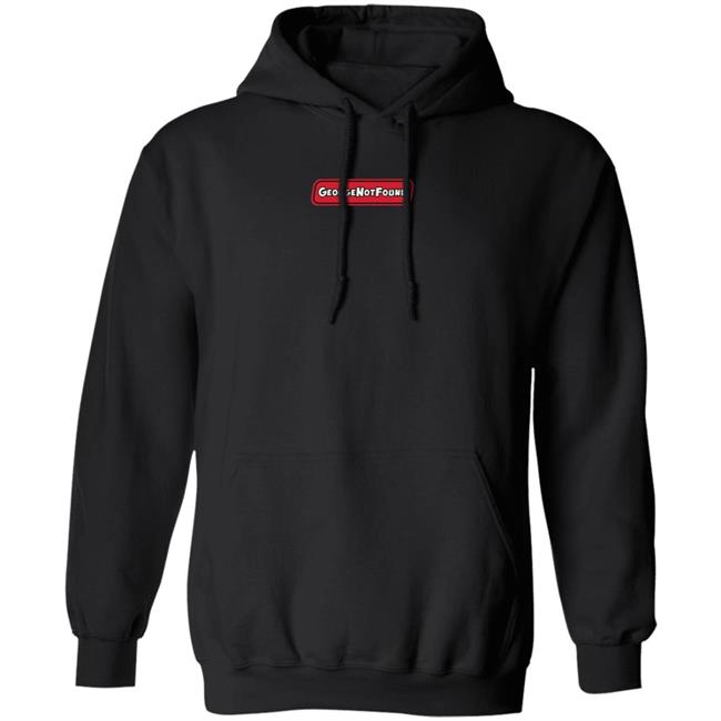 George New Logo Embroidered Pullover Hoodie Georgenotfound Merch