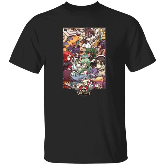 Skullgirls One More Once! Key Art Shirt Combo Breaker Merch