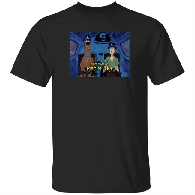 Guest Starring Mac Miller Shirt Outtathetrunk Merch Scooby Mac And Monsters Shirt