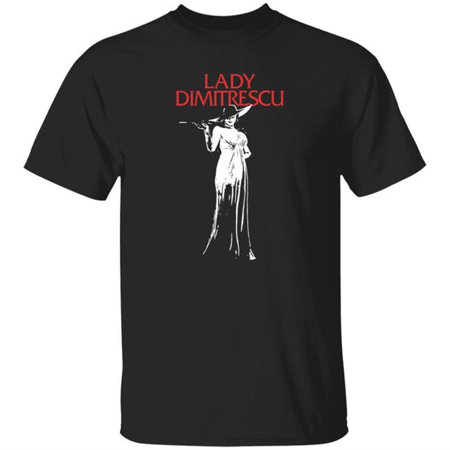 Lady Dimitrescu Shirt Hottopic Store Resident Evil Lady Dimitrescu Shirt Hoodie Sweatshirt