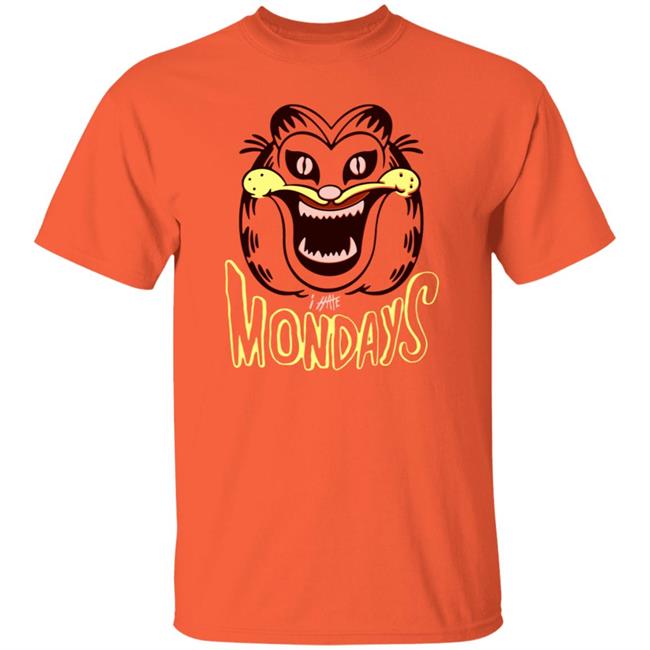Garfu I Hate Mondays Shirt Threadless Merch Garfu I Hate Mondays Shirt