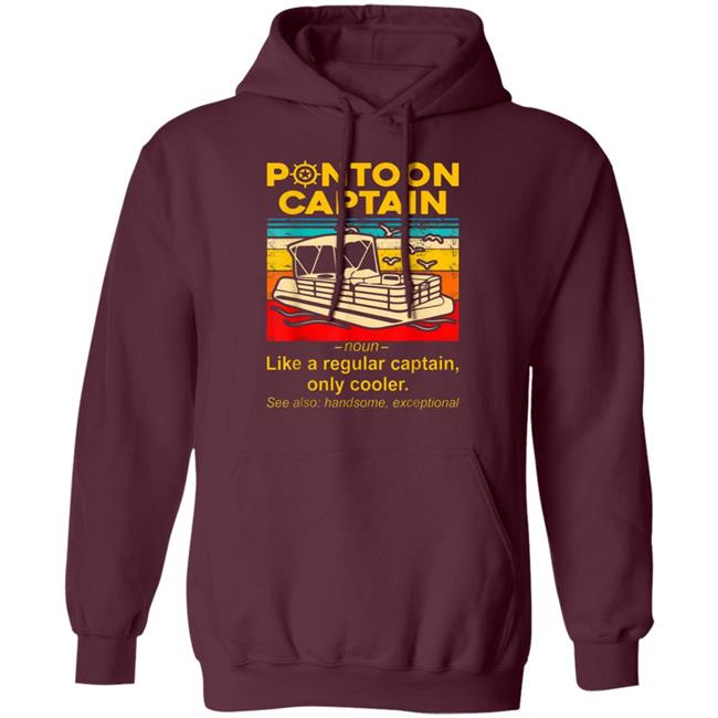 pontoon captain Shirt black hoodie sweatshirt pontoon captain Shirt black hoodie sweatshirt