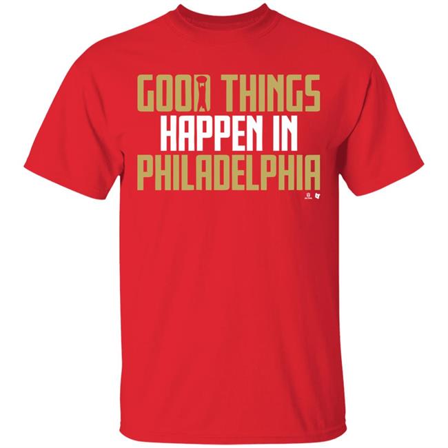 GOOD THINGS HAPPEN IN PHILADELPHIA Shirt black hoodie sweatshirt GOOD THINGS HAPPEN IN PHILADELPHIA Shirt black hoodie sweatshirt
