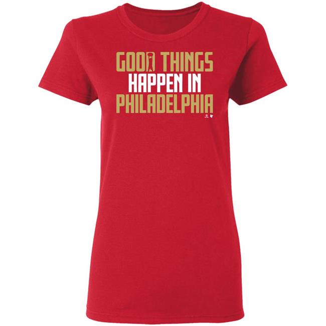 GOOD THINGS HAPPEN IN PHILADELPHIA Shirt black hoodie sweatshirt GOOD THINGS HAPPEN IN PHILADELPHIA Shirt black hoodie sweatshirt