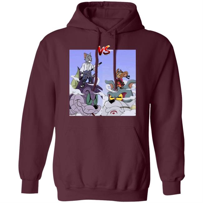 Tom Uchiha Vs Jerry Uzumaki Shirt black hoodie sweatshirt Tom Uchiha Vs Jerry Uzumaki Shirt black hoodie sweatshirt