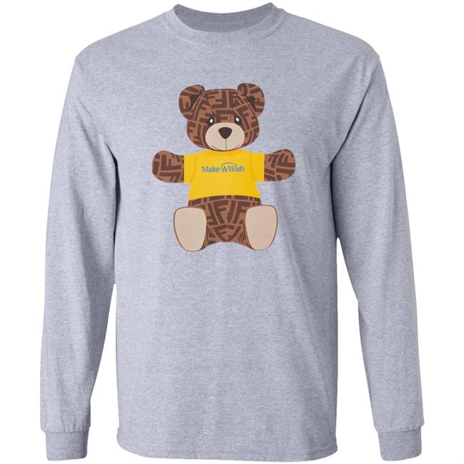 Make-A-Wish Teddy Bear Shirt Hoodie Sweatshirt