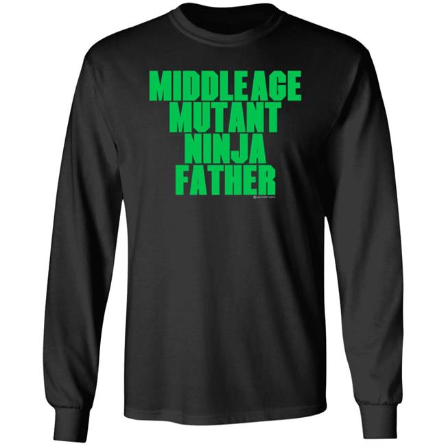 Middle Age Mutant Ninja Father Hoodie Inknetti