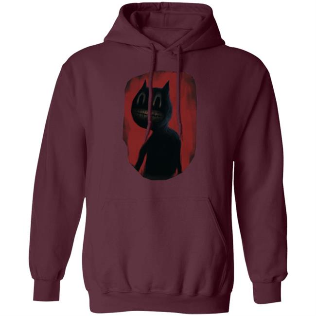 Cartoon Cat SHIRT Black Hoodie Sweatshirt Cartoon Cat SHIRT Black Hoodie Sweatshirt
