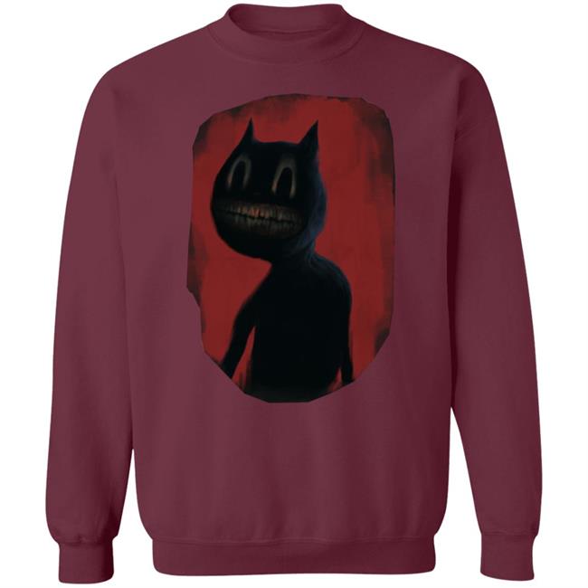 Cartoon Cat SHIRT Black Hoodie Sweatshirt Cartoon Cat SHIRT Black Hoodie Sweatshirt