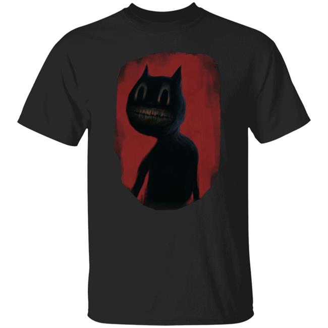 Cartoon Cat SHIRT Black Hoodie Sweatshirt