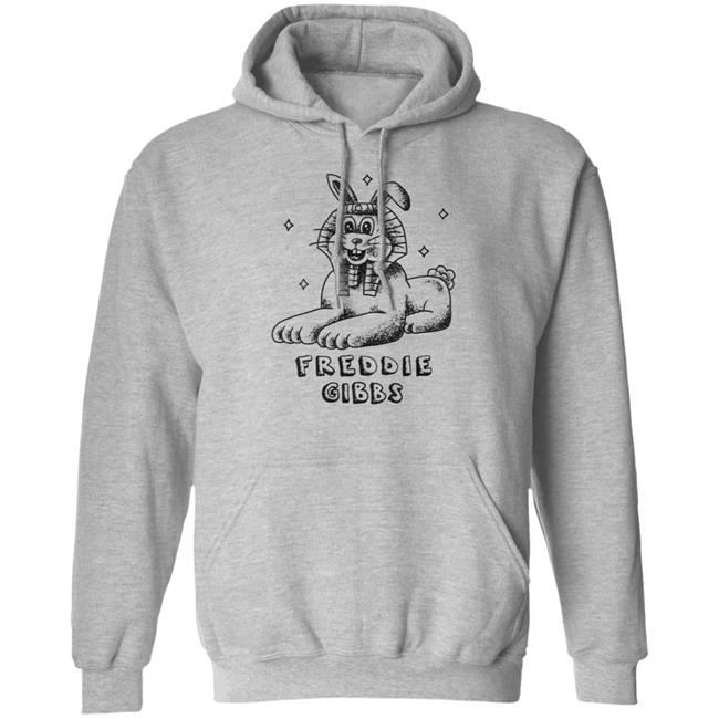 Freddie Gibbs Merch Sphinx Bunny Hoodie Kane Comics