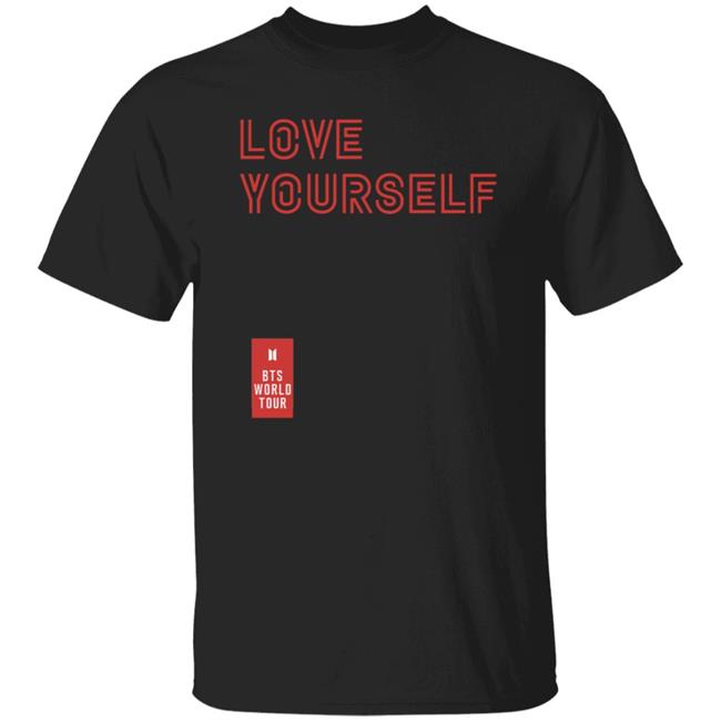 Donnie Wahlberg Love Yourself Bts World Tour Shirt