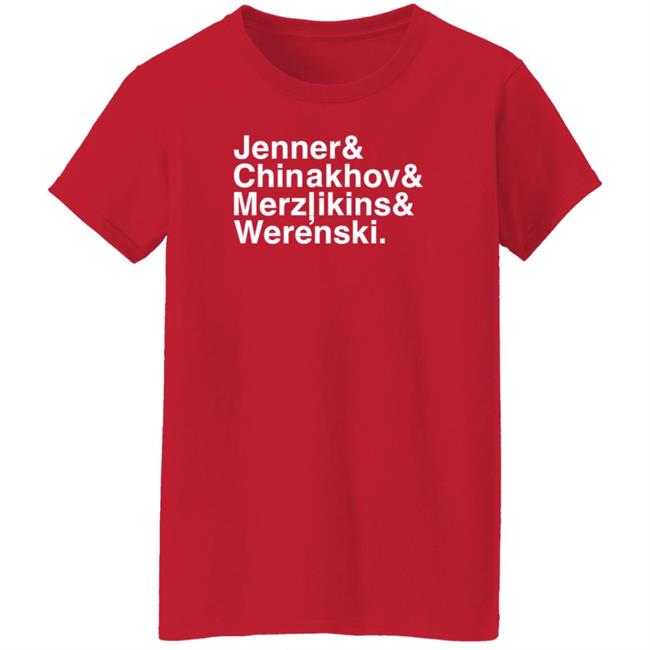 Jenner Chinakhov Merzlikins Werenski Shirt Bluejackets Jenner Chinakhov Merzlikins Werenski Shirt Bluejackets