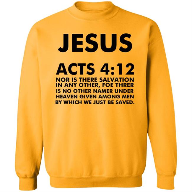 jesus acts 412 T Shirt Hoodie Sweatshirt jesus acts 412 T Shirt Hoodie Sweatshirt