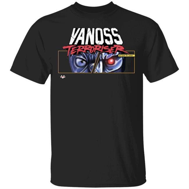 VANOSS VANOSS x TERRORISER FACE OFF TEE Shirt Hoodie Sweatshirt