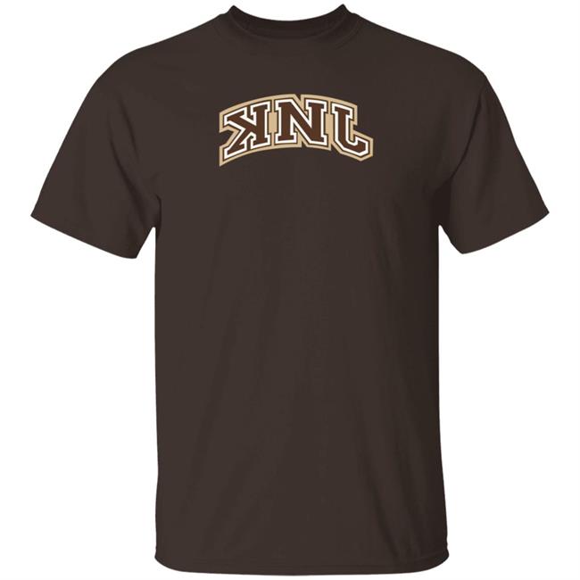 Knj Collegiate Brown Shirt Knj Merch