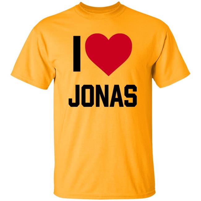 Jonas Brothers Family Roast Show On Netflix I Love Jonas Shirt Pete Davidson I Love Jonas Shirt