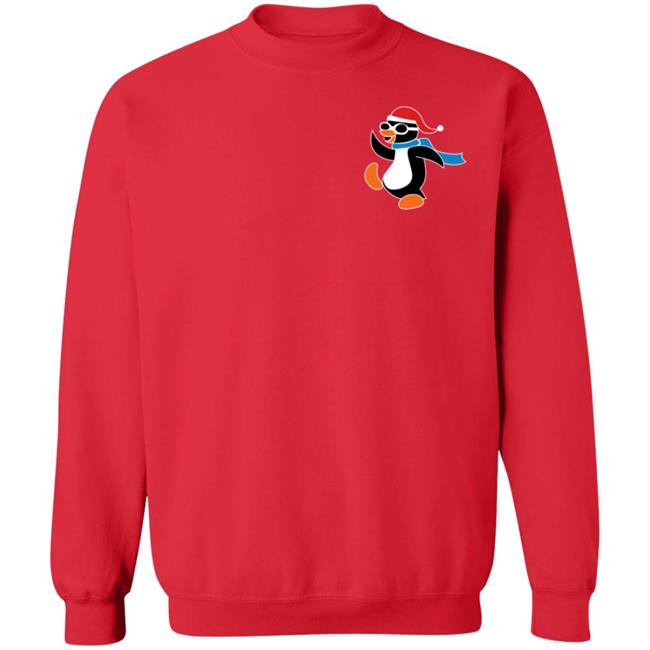 George Limited Edition Holiday Penguin Sweatshirt Georgenotfound Merch