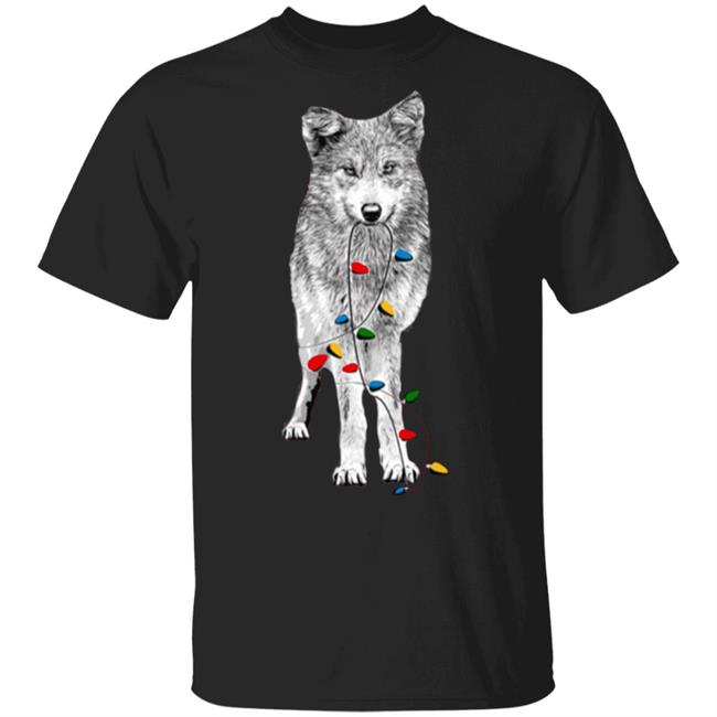 Holiday Wolf Shirt Hoodie Sweatshirt And T Shirt