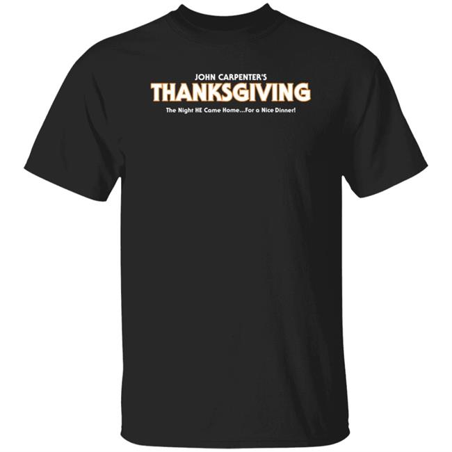 John Carpenter's Thanksgiving Shirt Diandra That Elm Street Bish
