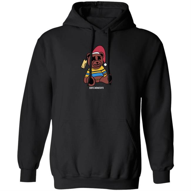 Marshmello Merch Buddy Bear Hoodie