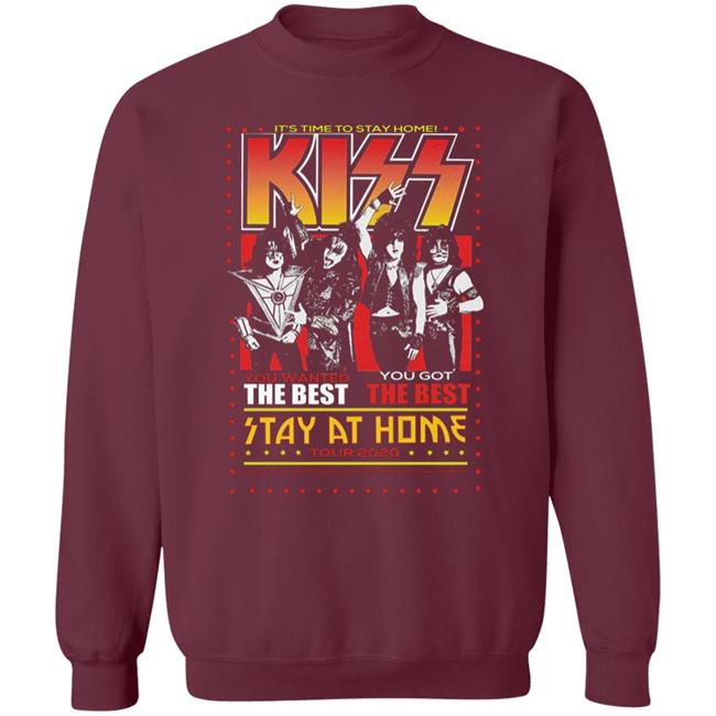 Kiss Launches Stay At Home T Shirts Hoodie Sweatshirt Kiss Launches Stay At Home T Shirts Hoodie Sweatshirt