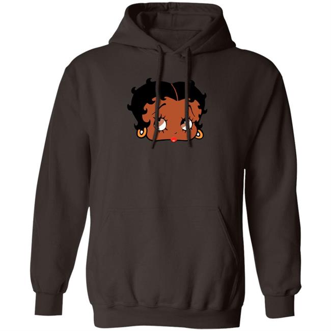 Nygel Edmonds Brown Betty Boop Hoodie Nyocho Studios Merch