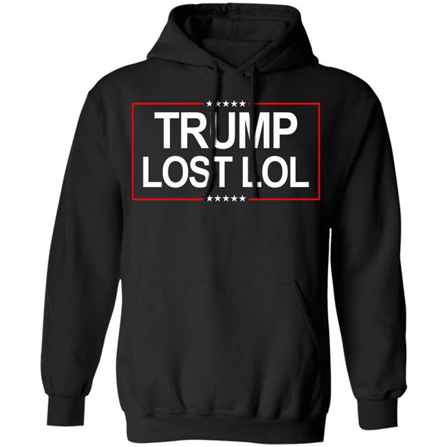 BidenTRUMP LOST LOL SHIRT Hoodie Sweatshirt BidenTRUMP LOST LOL SHIRT Hoodie Sweatshirt