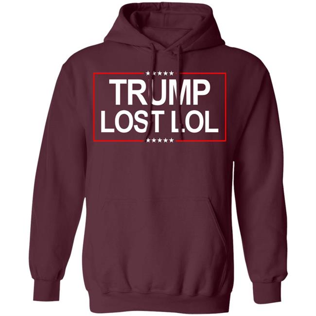 BidenTRUMP LOST LOL SHIRT Hoodie Sweatshirt BidenTRUMP LOST LOL SHIRT Hoodie Sweatshirt