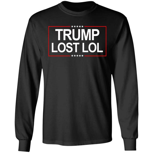 BidenTRUMP LOST LOL SHIRT Hoodie Sweatshirt BidenTRUMP LOST LOL SHIRT Hoodie Sweatshirt