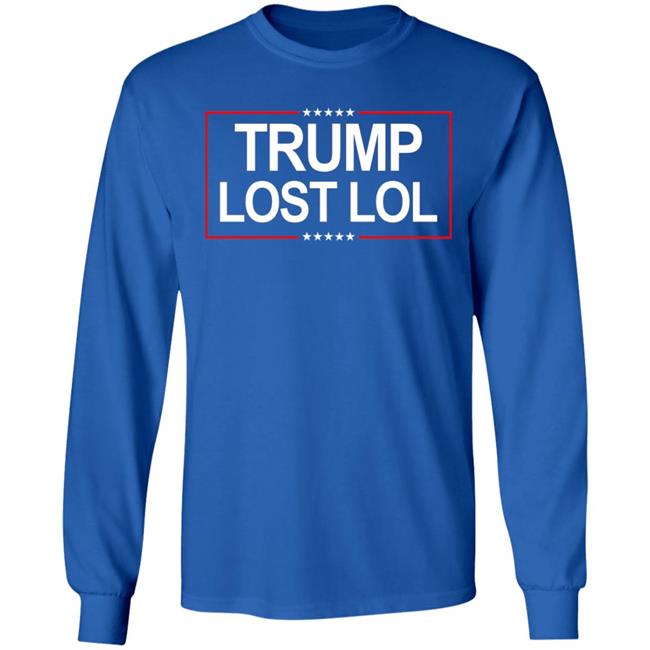 BidenTRUMP LOST LOL SHIRT Hoodie Sweatshirt BidenTRUMP LOST LOL SHIRT Hoodie Sweatshirt