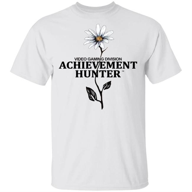 Achievement Hunter Floral Daisy Light shirt Roosterteeth Merch Achievement Hunter Shirt