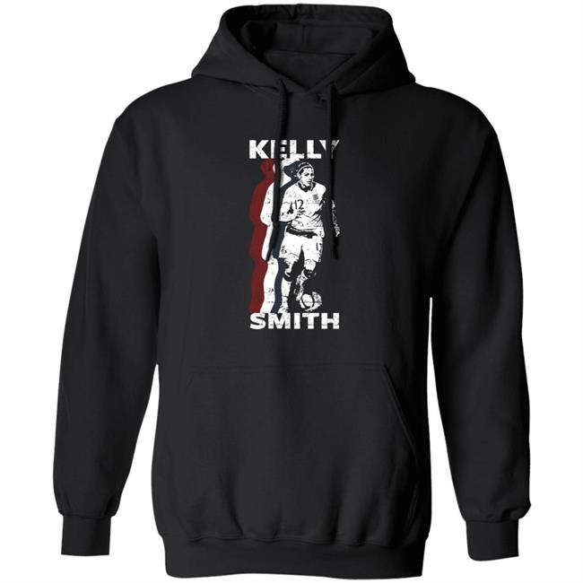 Kelly Smith In Action Hoodie Ian Wright