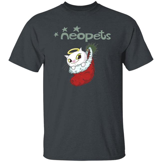 Neopets Christmas Angelpuss T Shirt Neopets Christmas Angelpuss T Shirt