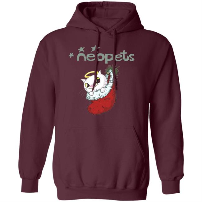 Neopets Christmas Angelpuss T Shirt Neopets Christmas Angelpuss T Shirt