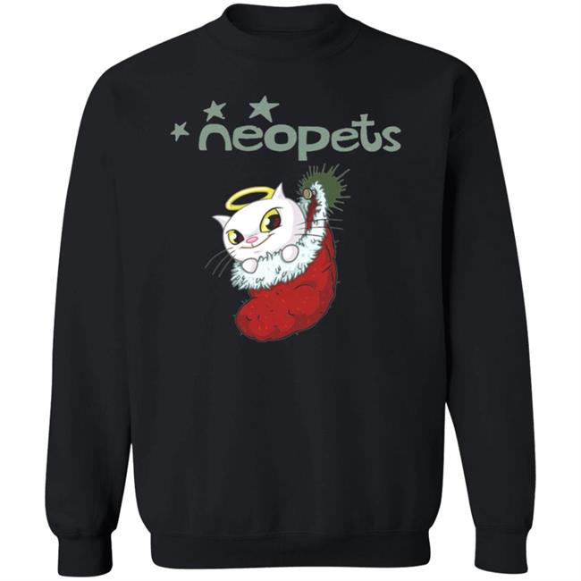 Neopets Christmas Angelpuss T Shirt Neopets Christmas Angelpuss T Shirt