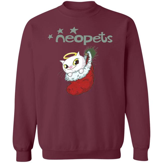 Neopets Christmas Angelpuss T Shirt Neopets Christmas Angelpuss T Shirt