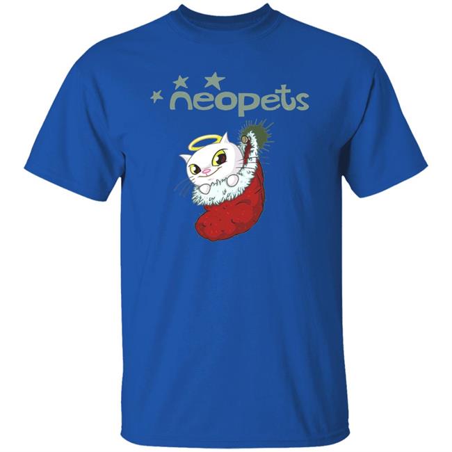 Neopets Christmas Angelpuss T Shirt Neopets Christmas Angelpuss T Shirt