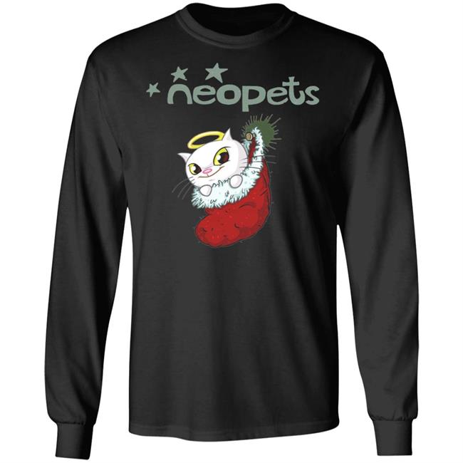 Neopets Christmas Angelpuss T Shirt Neopets Christmas Angelpuss T Shirt