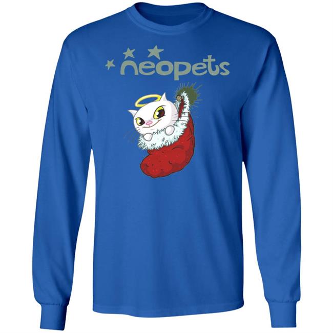 Neopets Christmas Angelpuss T Shirt Neopets Christmas Angelpuss T Shirt